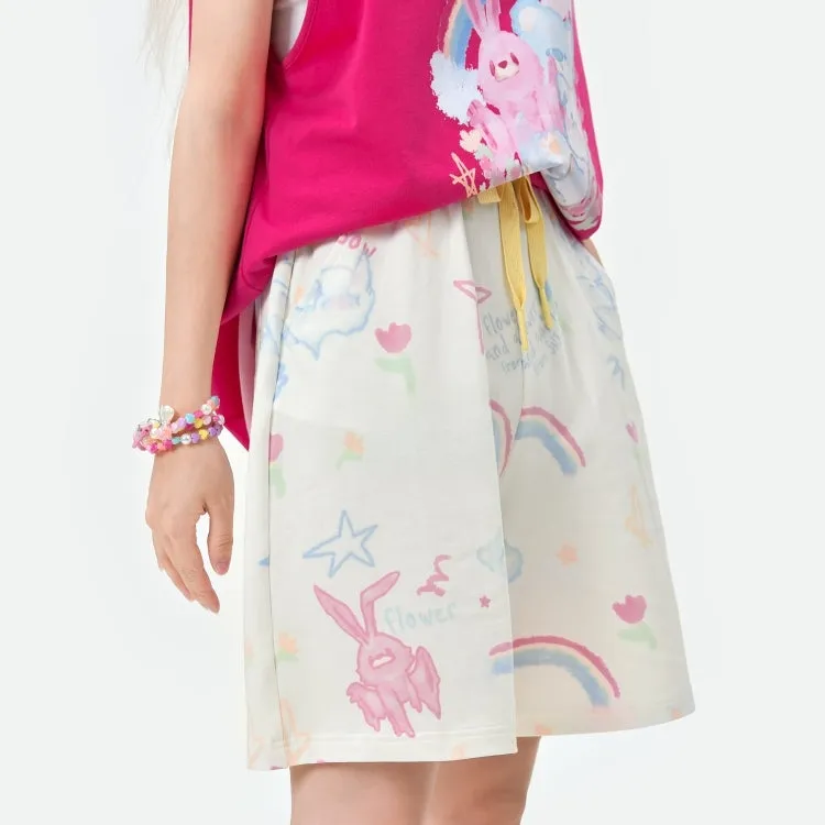 Sweet Dopamine Outfit Style Graffiti Pants
