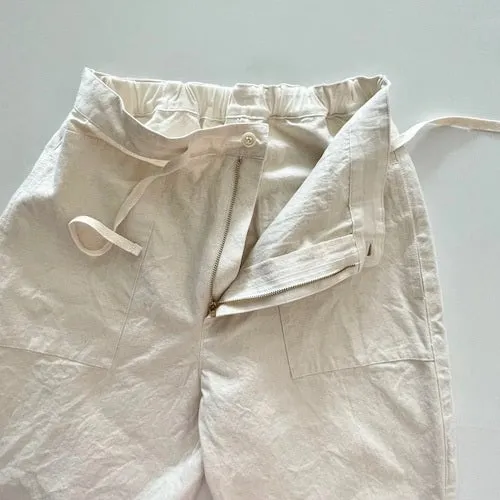 Tapered Canvas Pant