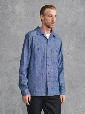 The Denim Military Shirt