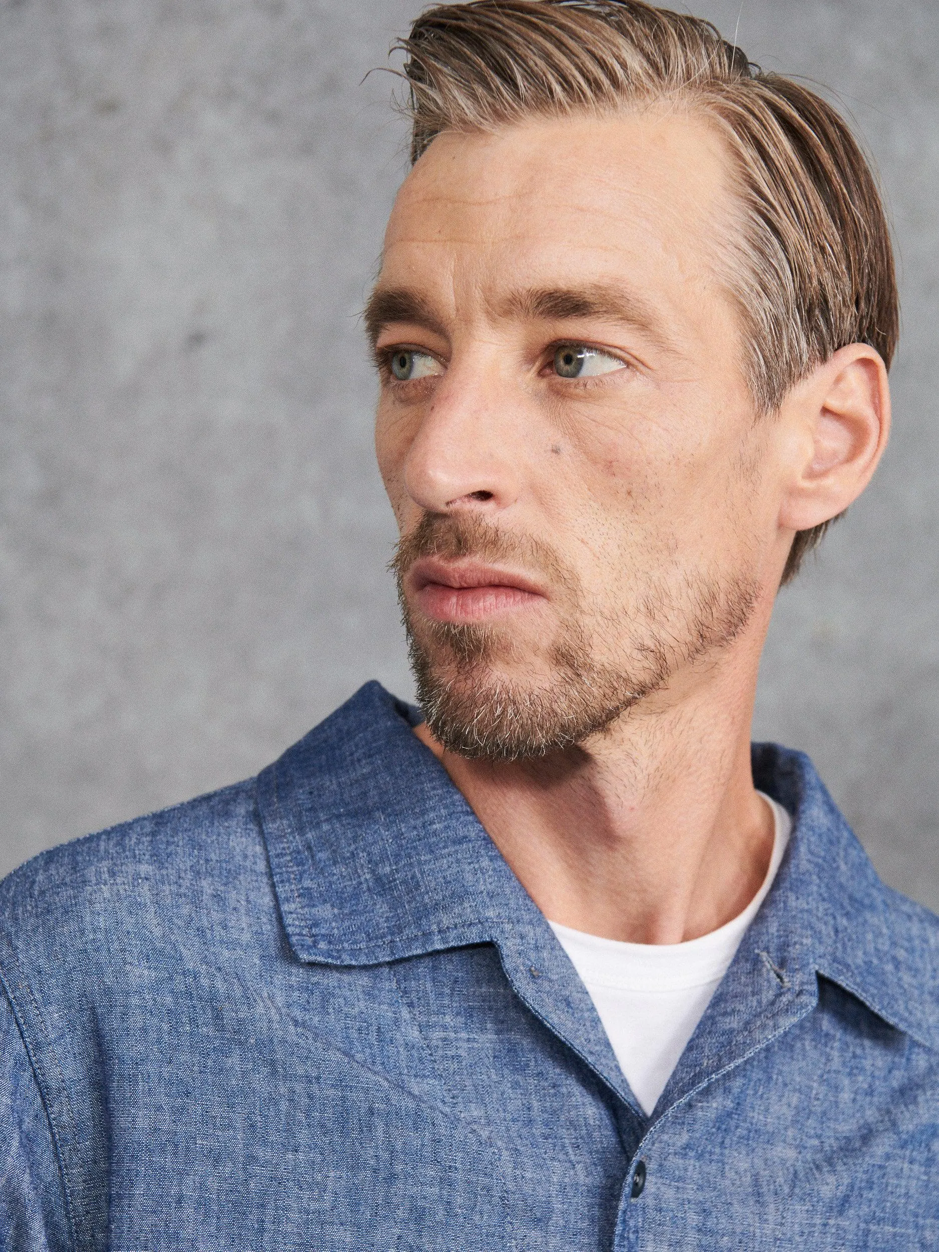 The Denim Military Shirt