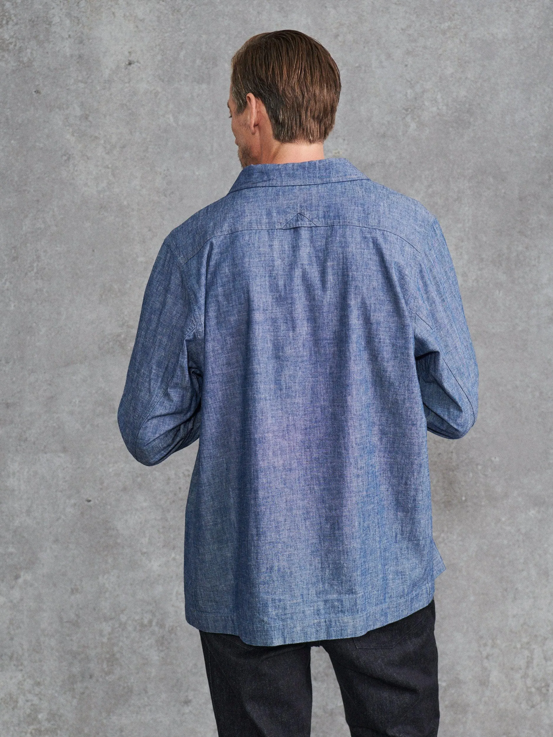 The Denim Military Shirt