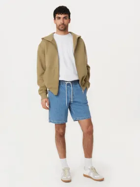 The Finn Relaxed Short in Washed Blue