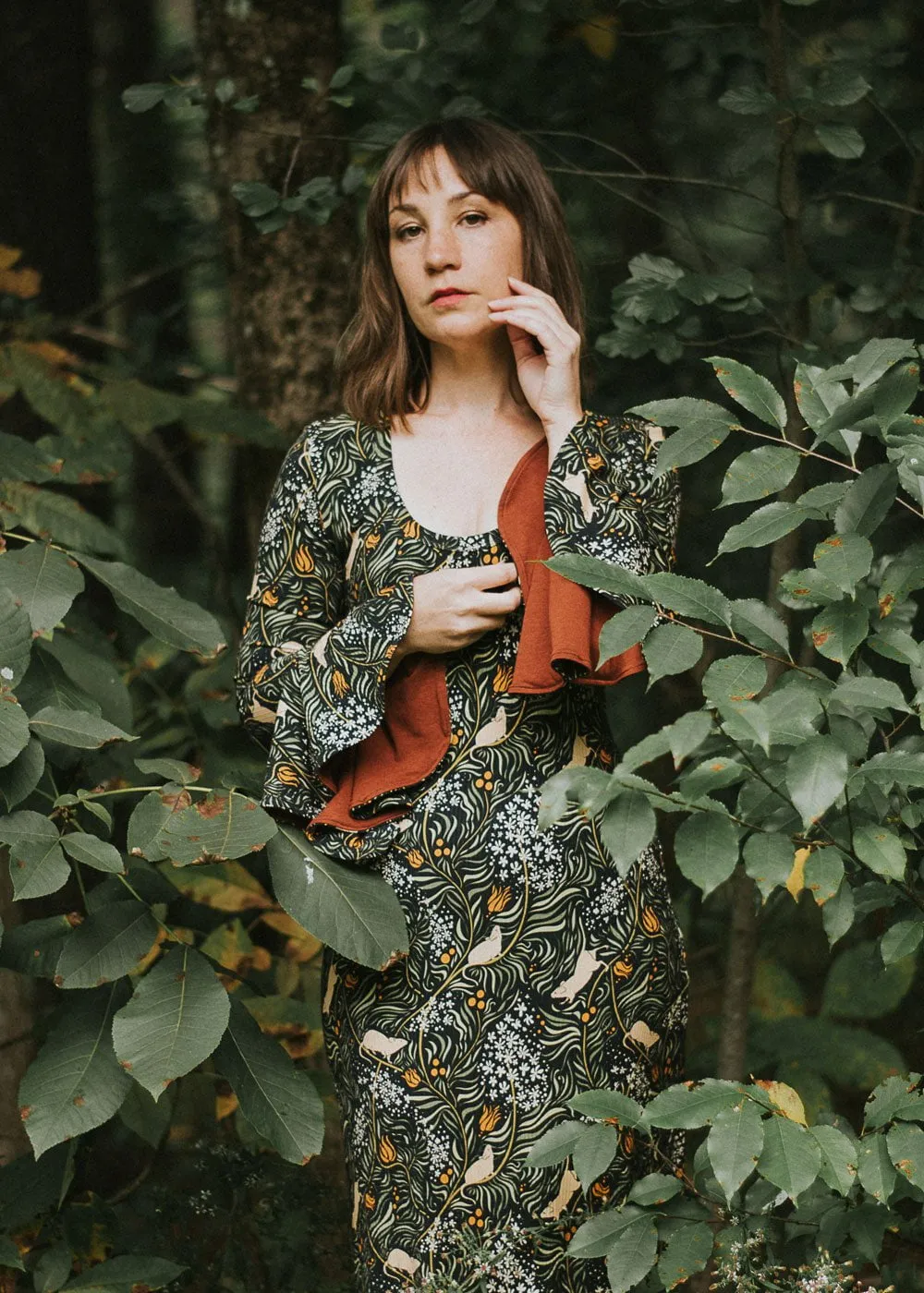 The Flounce Dress in Meadow