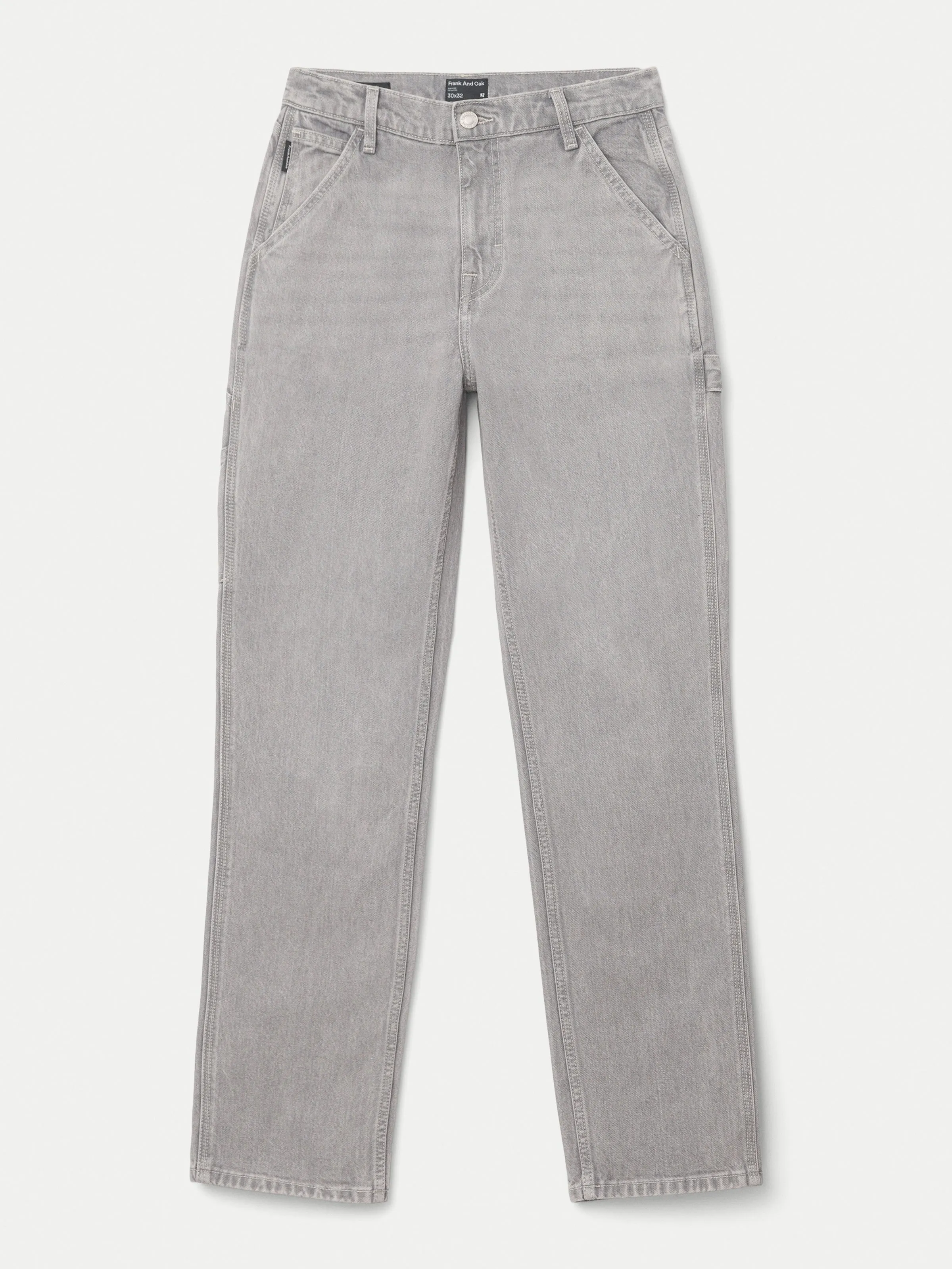 The Nolan Straight Carpenter Jean in Vintage Grey