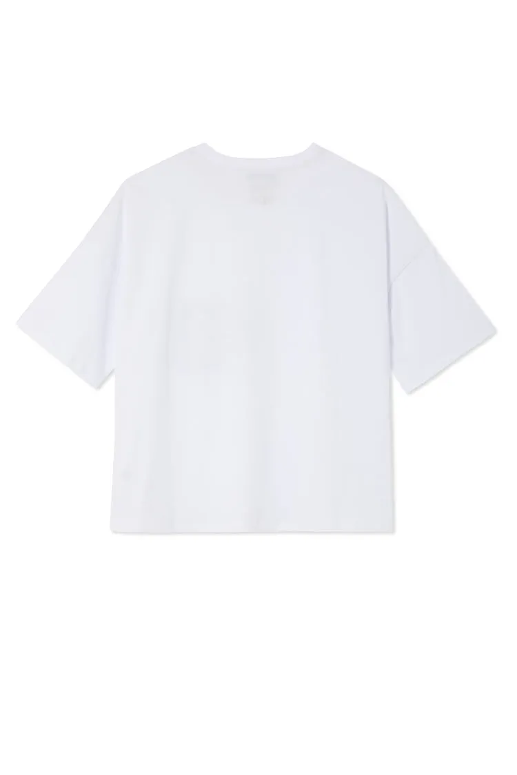 White Denim Pocket T-shirt