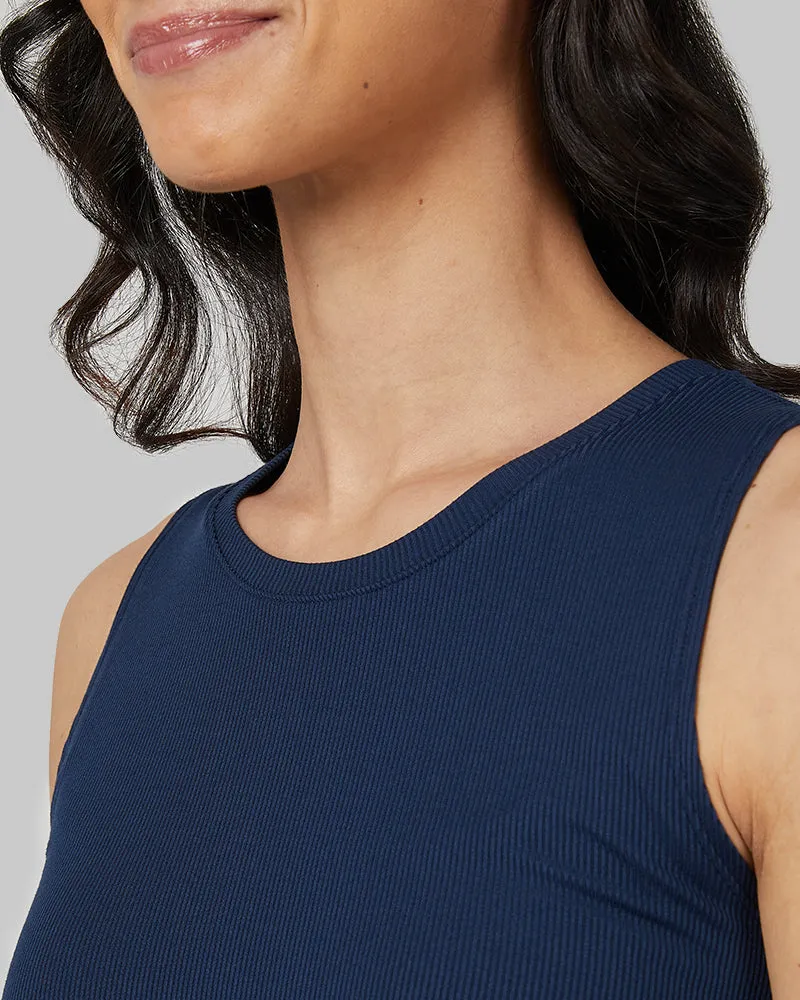 WOMEN'S SOFT RIB TANK SWING DRESS