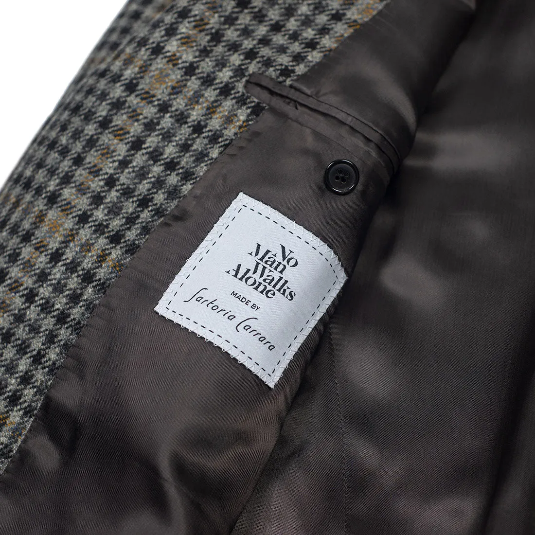 x Sartoria Carrara: Sport coat in Lovat grey gunclub wool tweed 16oz
