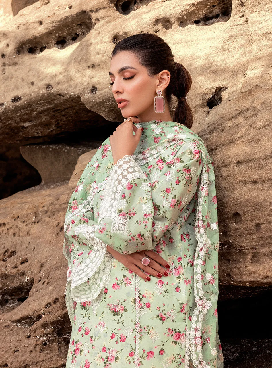 Zainab Chottani Chikankari Luxury Lawn Collection 2024 – Esme - 9A