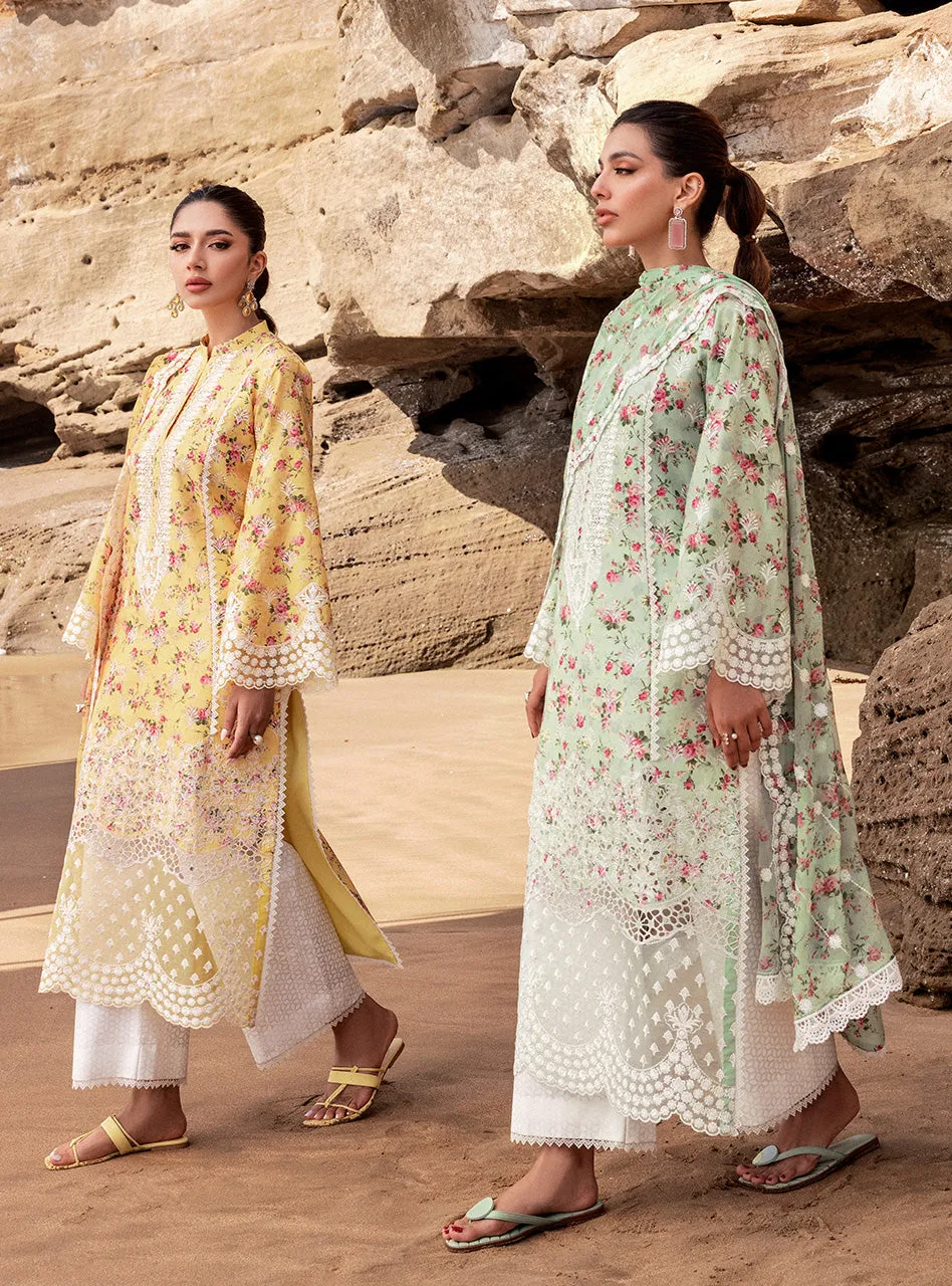 Zainab Chottani Chikankari Luxury Lawn Collection 2024 – Esme - 9A