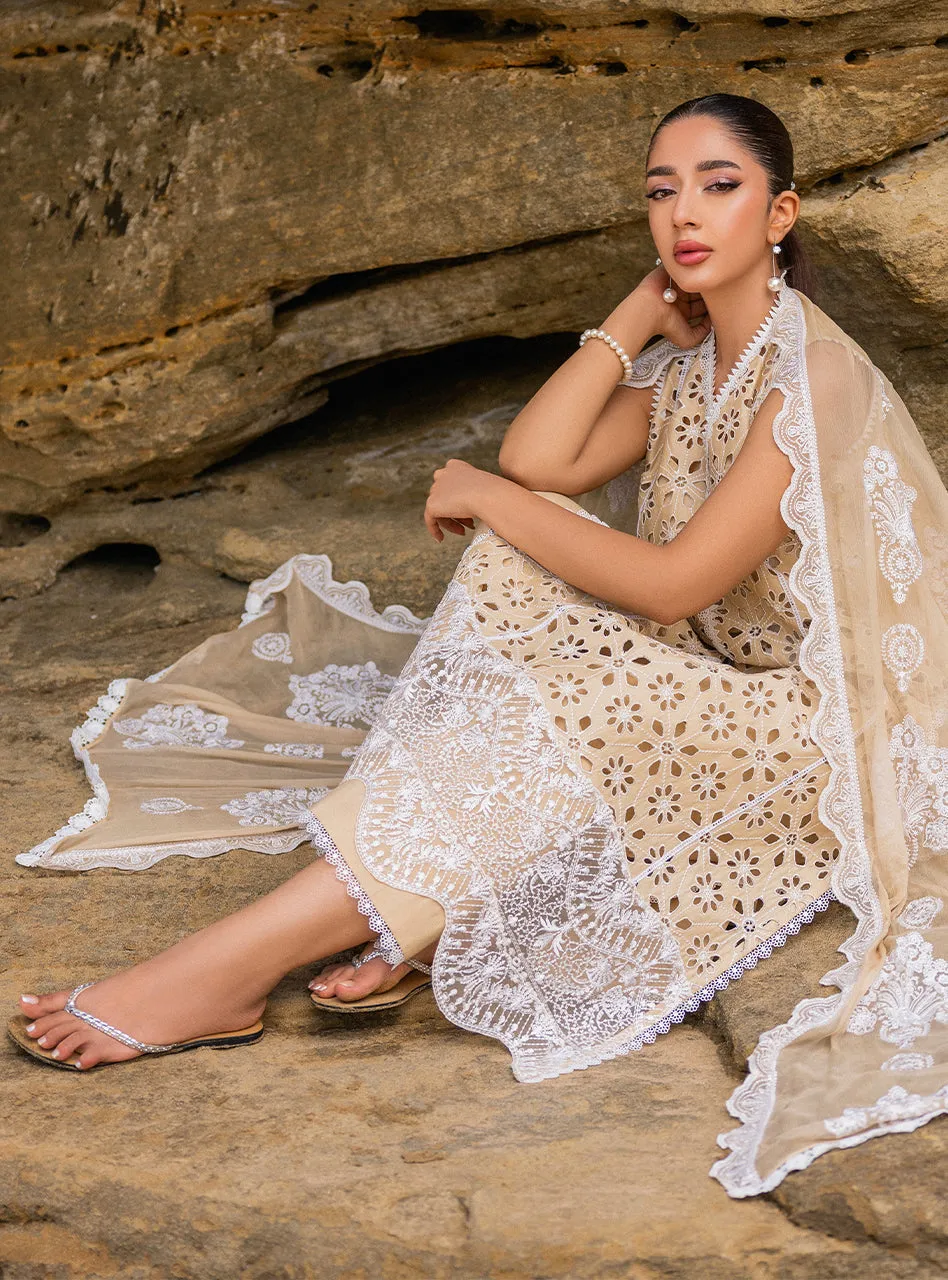 Zainab Chottani Chikankari Luxury Lawn Collection 2024 – Motia - 7B