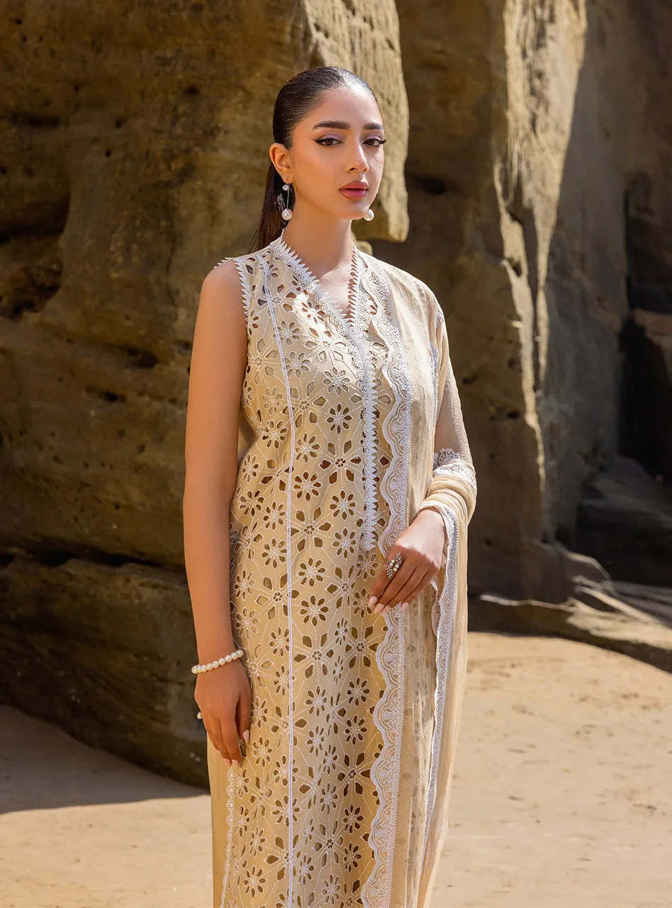 Zainab Chottani Chikankari Luxury Lawn Collection 2024 – Motia - 7B