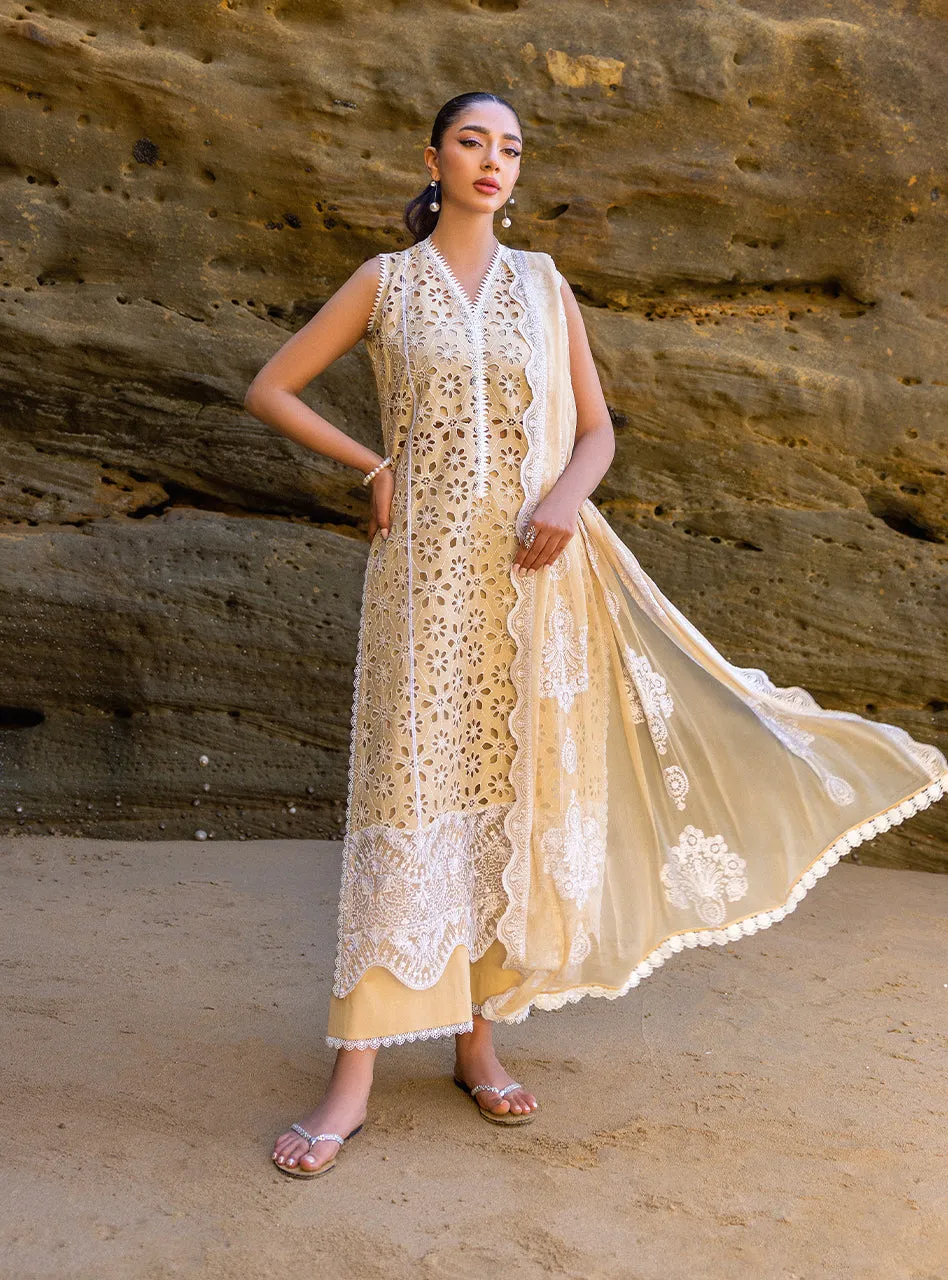 Zainab Chottani Chikankari Luxury Lawn Collection 2024 – Motia - 7B