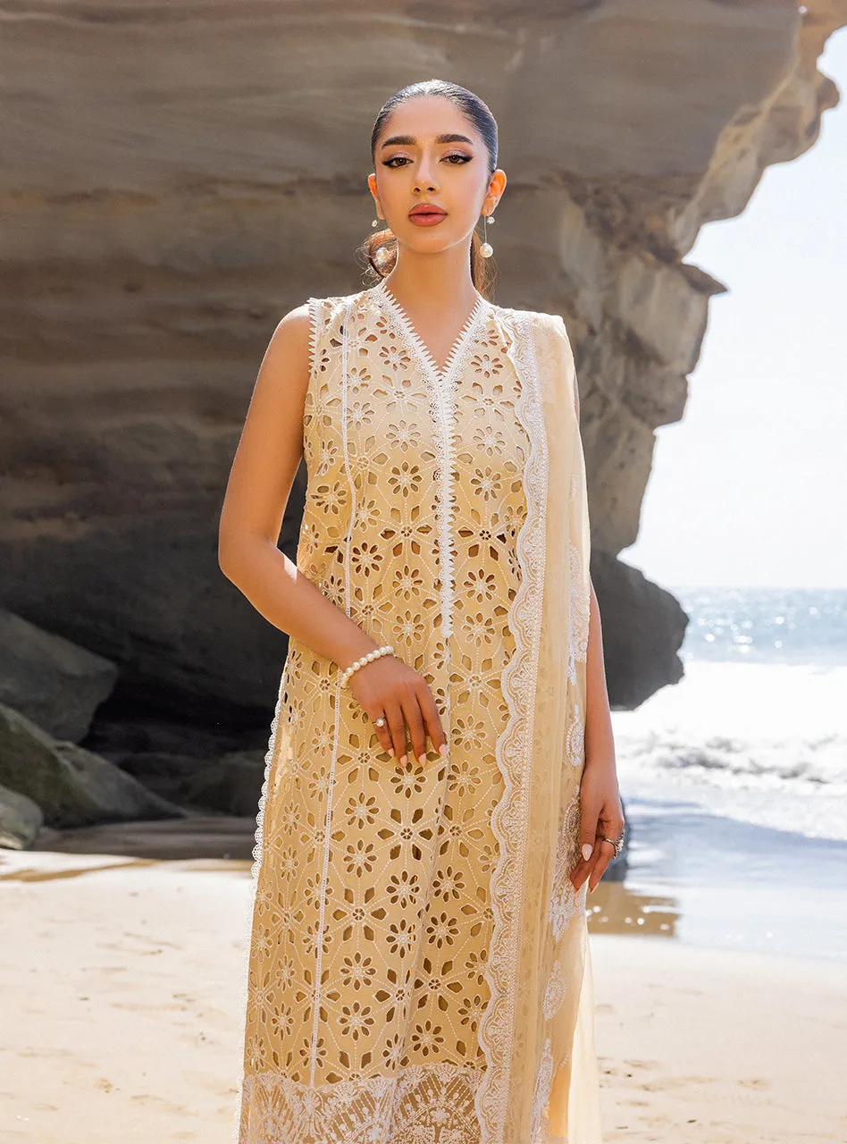 Zainab Chottani Chikankari Luxury Lawn Collection 2024 – Motia - 7B